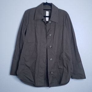 Lee Mathews Workroom Shacket Size 6